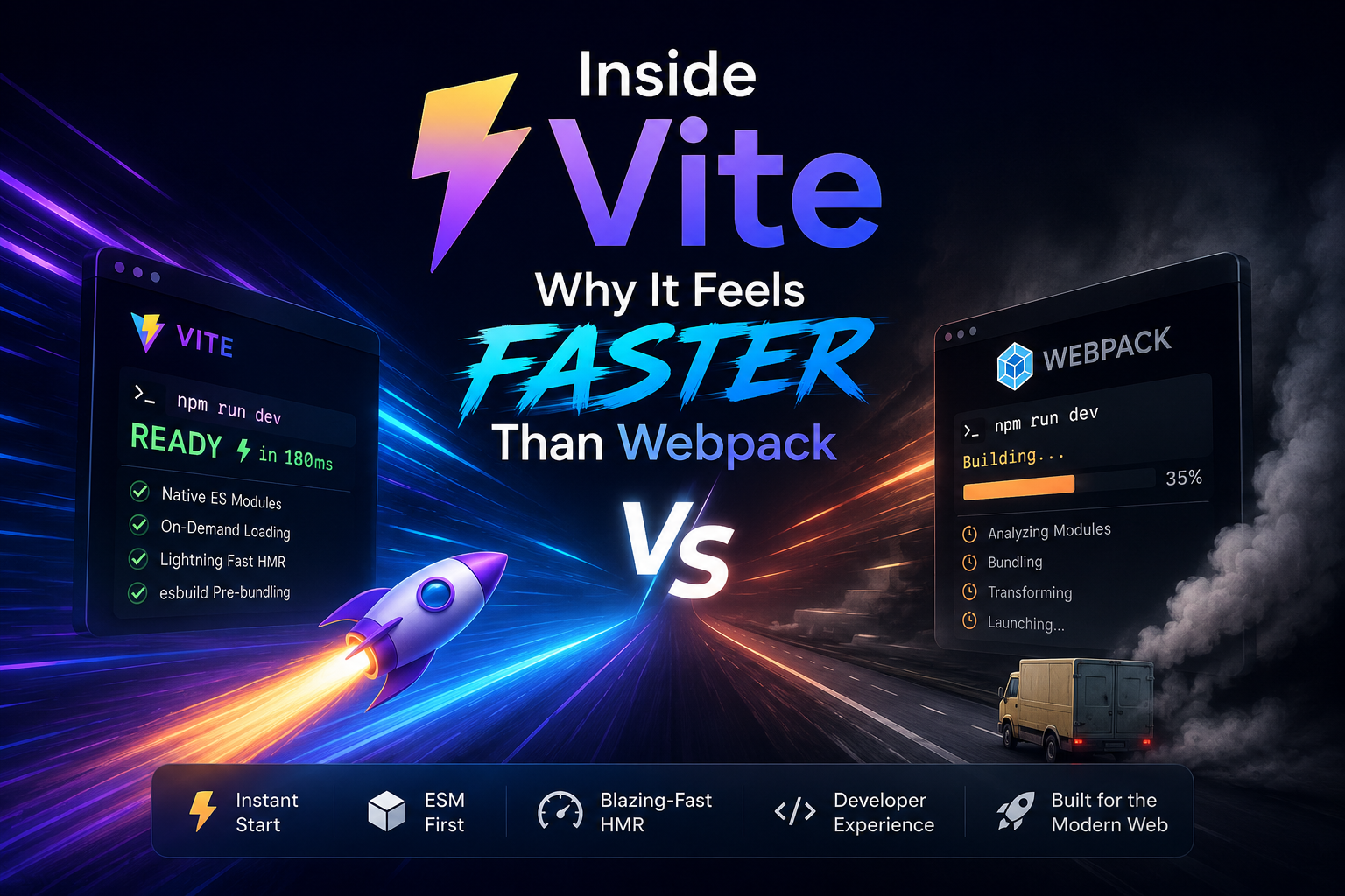 Inside Vite: Why It Feels Faster Than Webpack